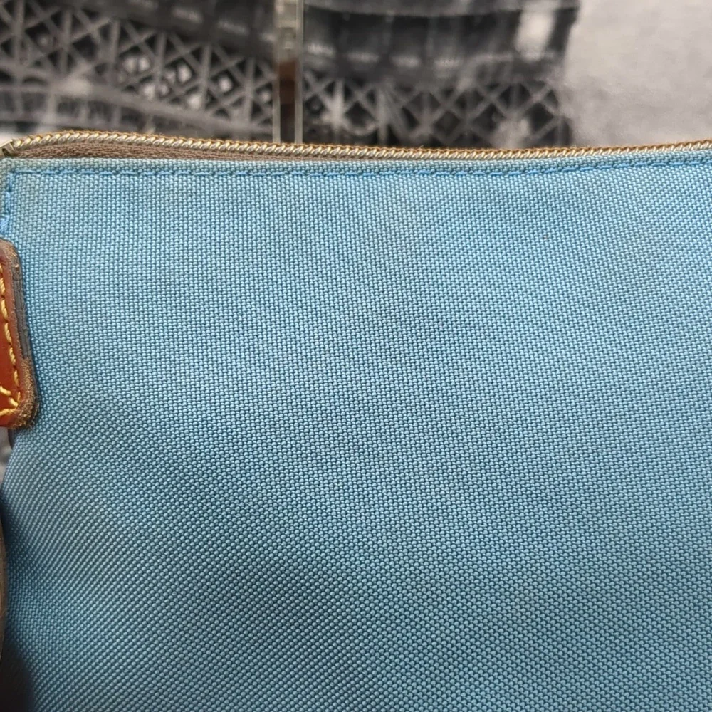 Dooney & Bourke Blue Canvas Crossbody Bag